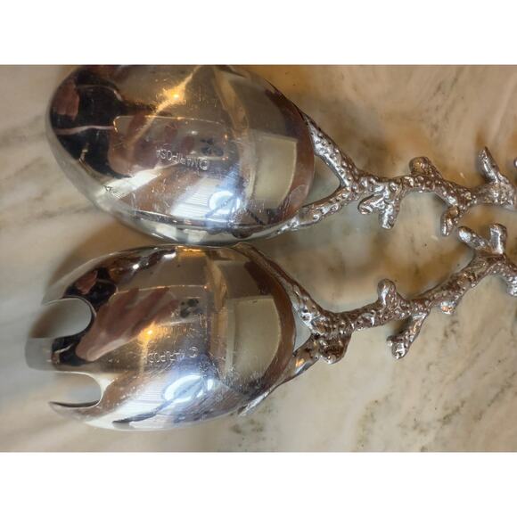 Mariposa Coral Salad Server Utensil Set - Picture 5 of 5